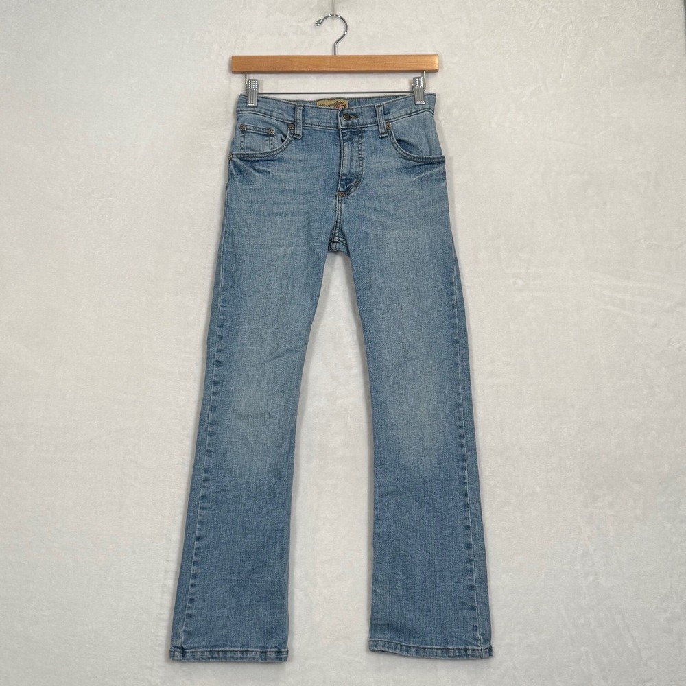 Wrangler Light Wash 20X Bootcut Jeans 12 Regular